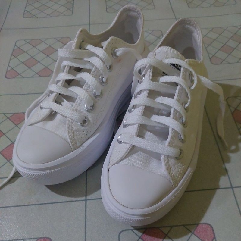 Converse CTAS Move Canvas Platform Women's Sneakers - White