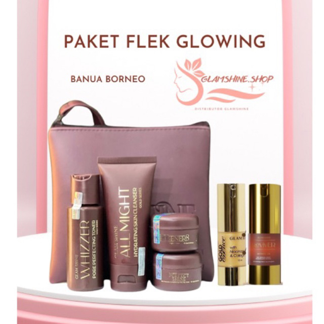 promo 12.12 glamshine paket flek glowing (sembuhkan flek sampai tuntas)
