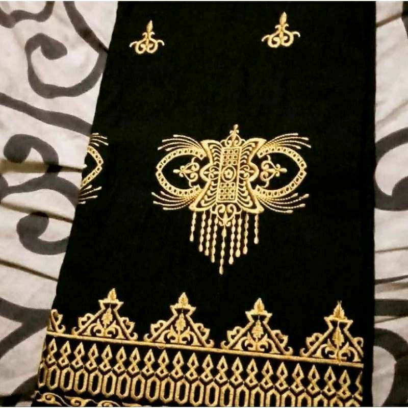 sarung wadimor bordir pria dewasa motif aceh terkini
