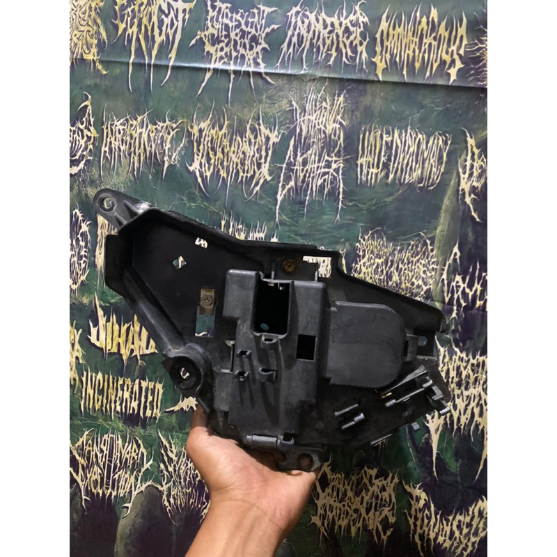bok aki Supra x lama wadah aki Supra old Supra xx Supra 100 tempat aki Supra fit