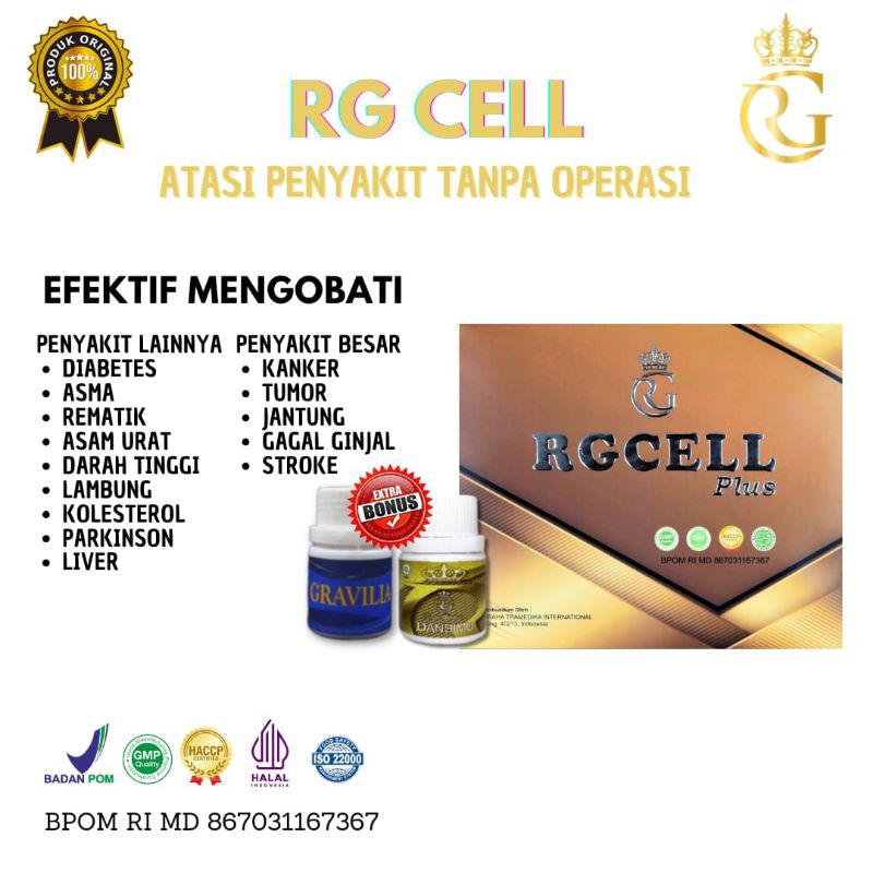 RG Cell Original Obat Diabetes Terpercaya