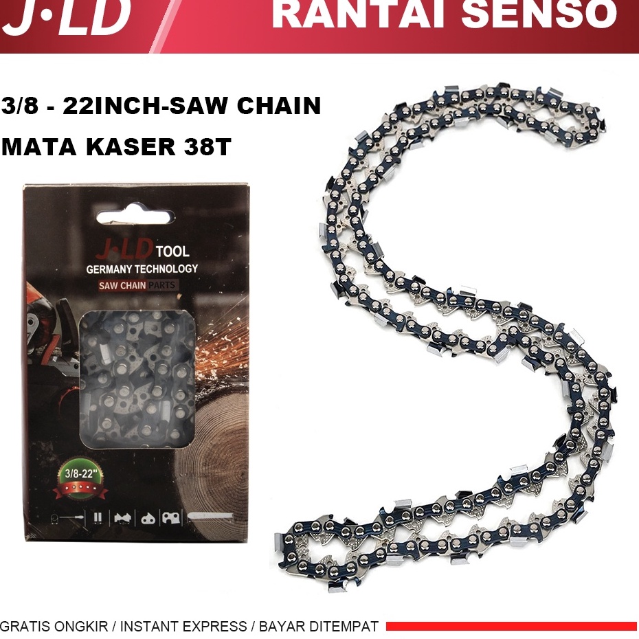 JLD 38 Rantai Senso 325 Rantai Senso 22 Rantai Potong 38 mata BAR