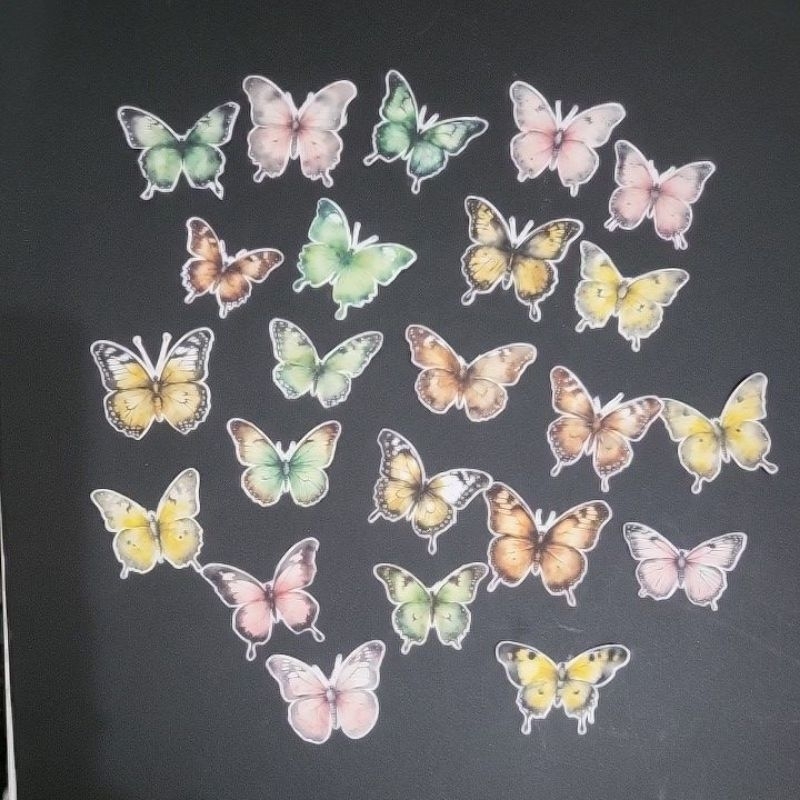 

23pcs Vintage butterfly vol 1 sticker