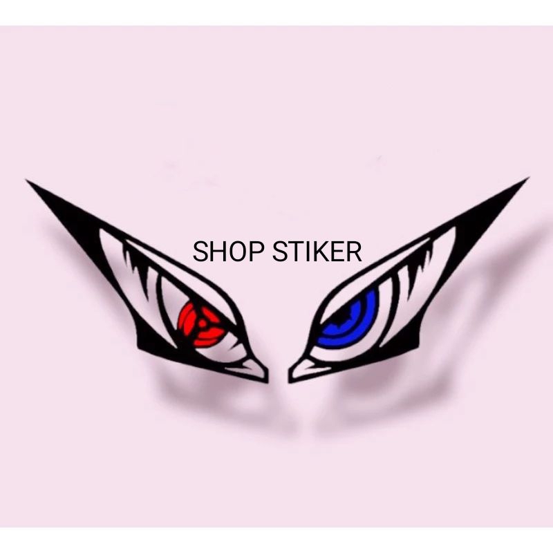 Stiker atau skotlet lampu mata elang vario 125 fi old tahun 2014