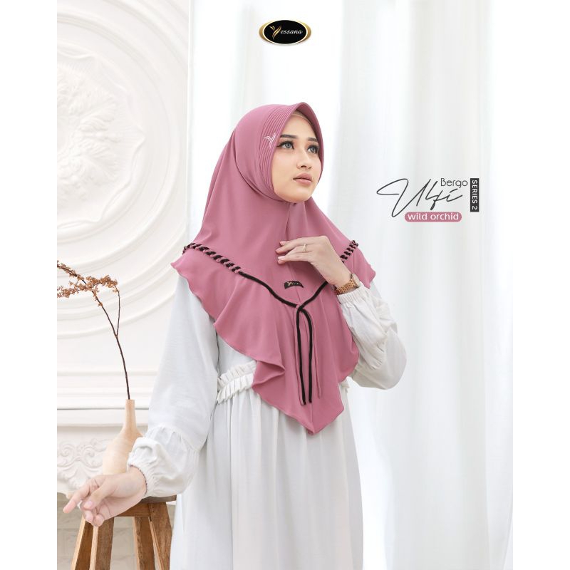 BERGO ULFI SERIES 2 ORI TERBARU YESSANA HIJAB INSTAN JERSEY JILBAB MURAH PREMIUM GROSIR ECER