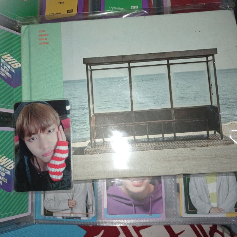 BTS ALBUM You Never Walk Alone (YNWA) Mint ver. Taehyung Photocard V PC