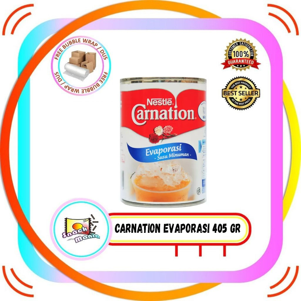 

Nestle Carnation Susu Evaporasi / Evaporated Milk Kaleng 405 gr