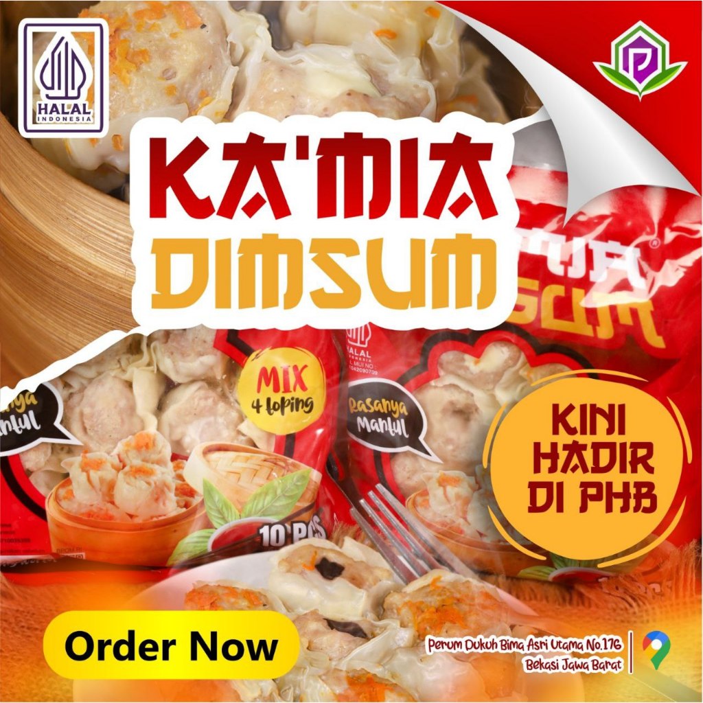

Dimsum Kamia Mix 4 Toping Isi 10 Frozen Food