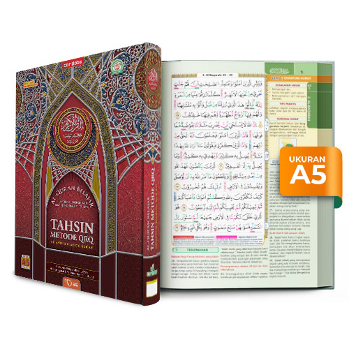 Al Quran Belajar Tahsin Metode QRQ 3 Langkah Mudah Mahir Membaca Al Quran A5 - Cordoba