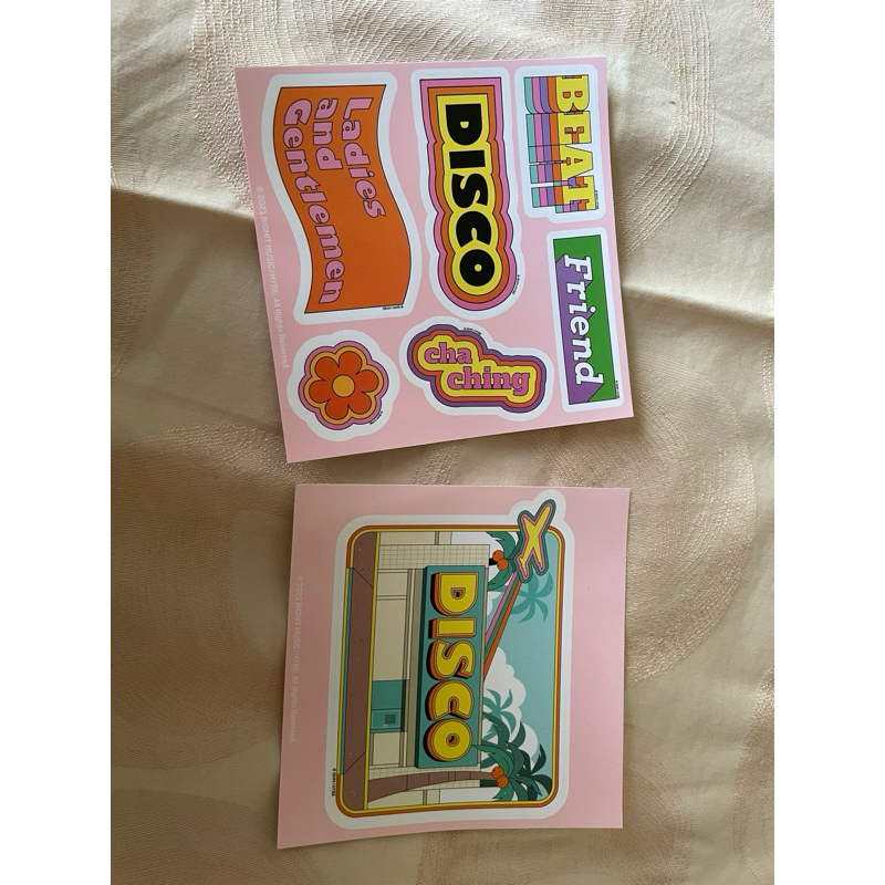 Official Sticker BTS Dynamite Multi OS DVD Player