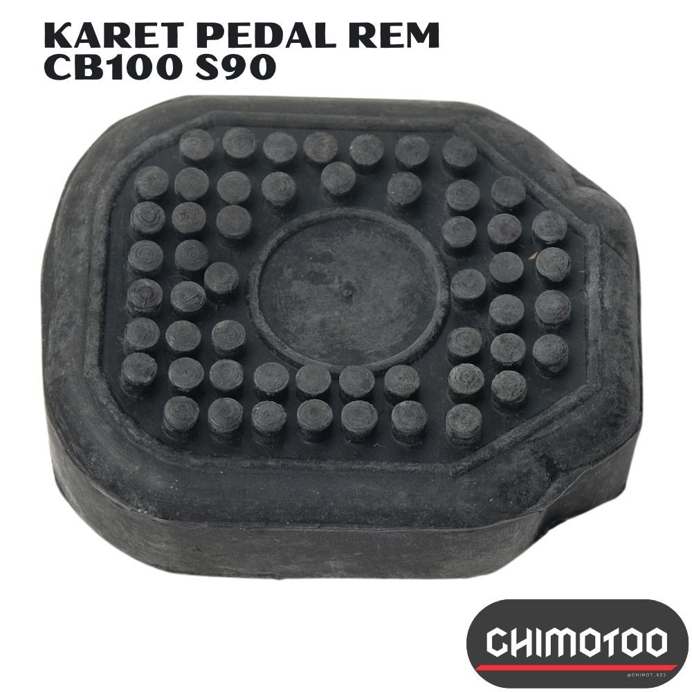 Karet Pedal Rem Honda Cb100 Cb 100  S90 S 90  Cb200 Cb 200 Twin Cb175  Cb125 Cg Gl Ct 90z Monkey Gor