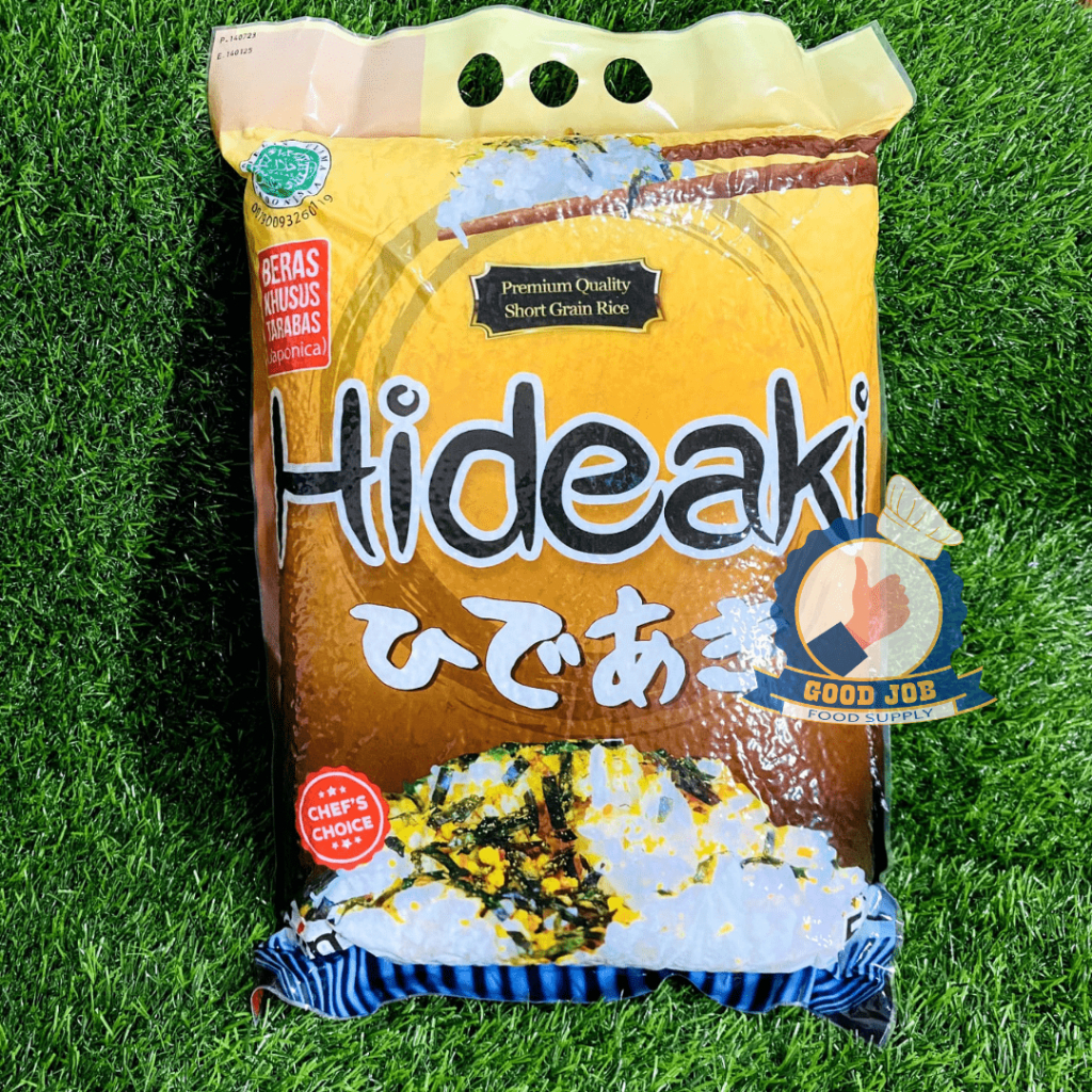 

HIDEAKI BERAS SUSHI 5 Kg - Japonica Short Grain Rice - Khusus Nasi Sushi