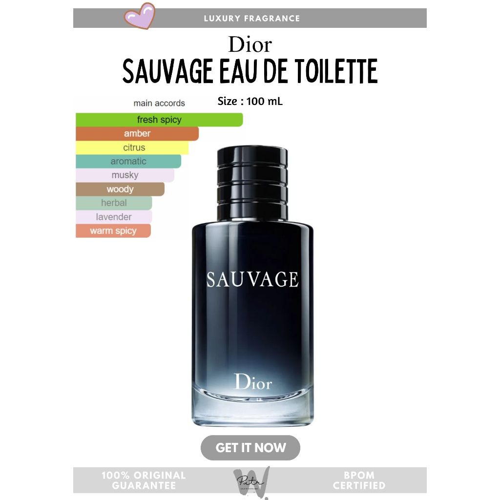 DIOR Sauvage Parfume  Sauvage EDT Eau De Toilette