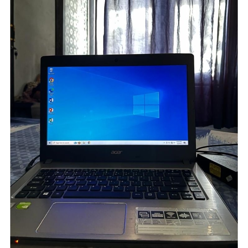 Laptop Acer RAM 8GB HDD 1TB Merk E5-476G Second Bekas 1 Juta an