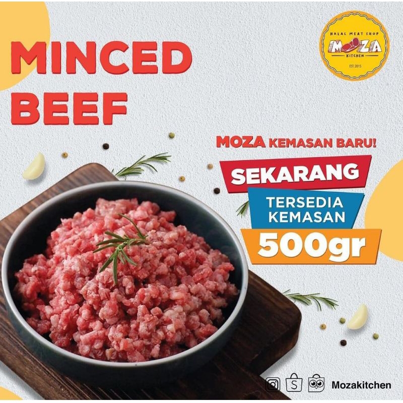 

Minced Beef 500gr(daging cincang)
