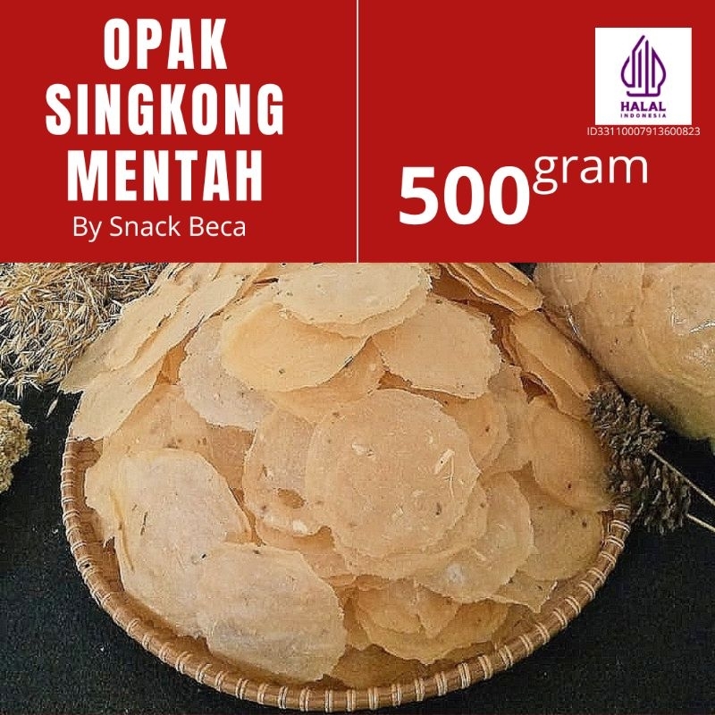 

500 gram Mentah Opak Beca Singkong Sampeu Mentah Kerupuk Sanjai Enye Singkong Kripik Keripik Krupuk Kerupuk Tette Singkong Kecimpring Kicimpring Singkong Casavana Chips Mentah Enak Gurih