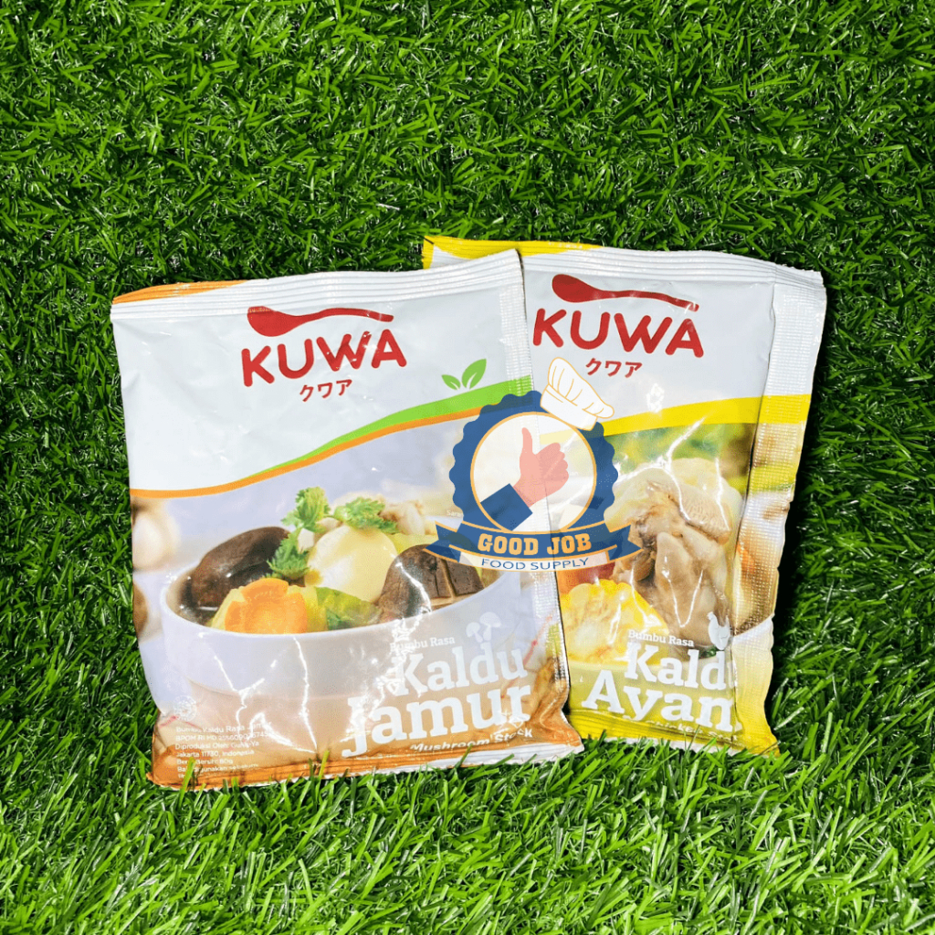 

KUWA Bumbu Kaldu Jamur & Ayam 80g Halal | Non MSG.