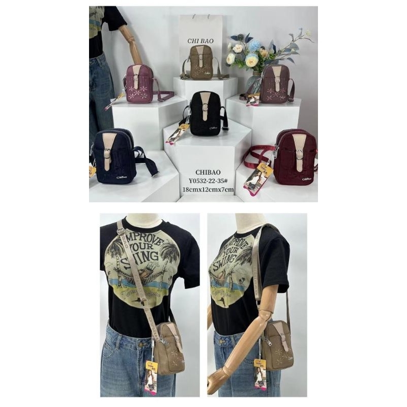 Tas selempang wanita hp original chibau x Aurora'$