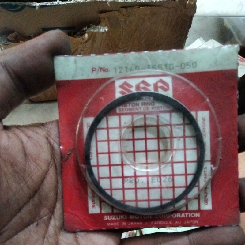 ring seher seker piston suzuki rc rc100  sgp oversize 50 Os50