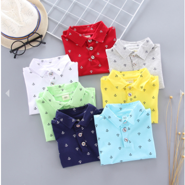 Baju Anak Kaos Polo Pendek kids - Baju Polo Kerah Anak Laki Laki