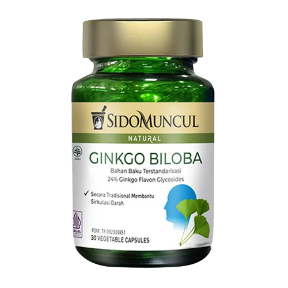 sidomuncul Ginkgo Biloba 30 capsul