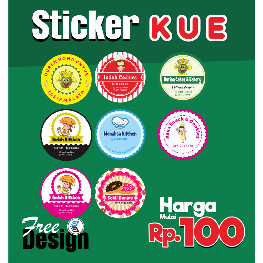 

Sticker Kue