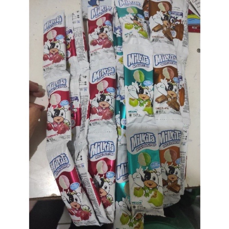 

Milkita lolipop renceng isi 30pcs 3 rasa