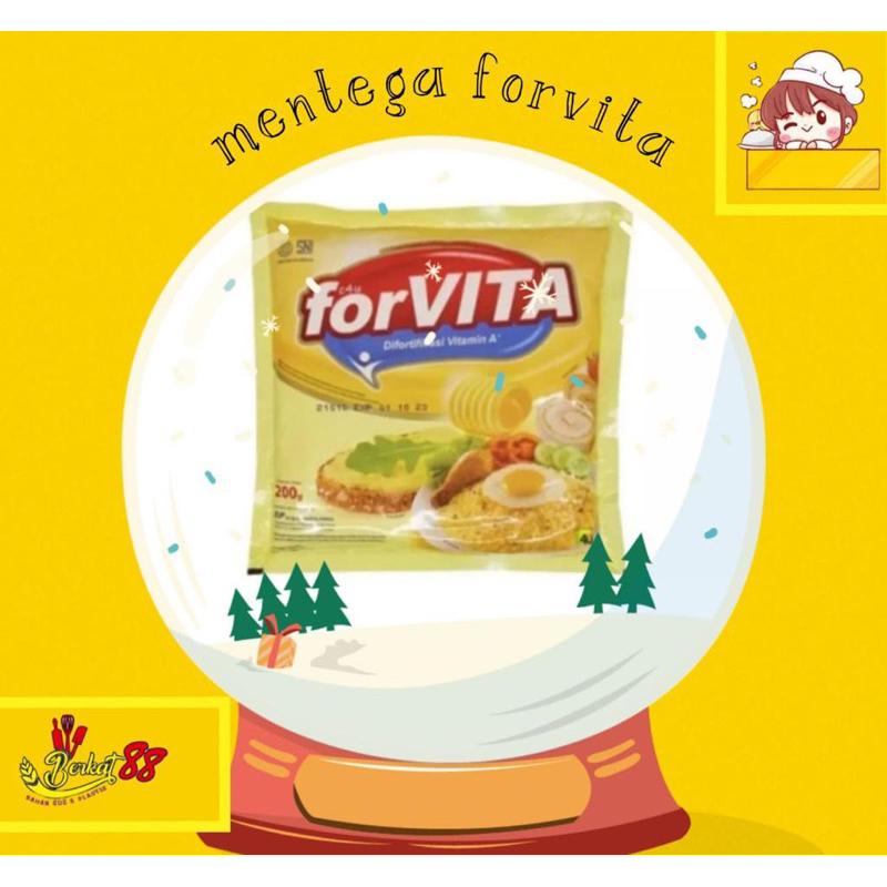 

Mentega Forvita 200 Gr