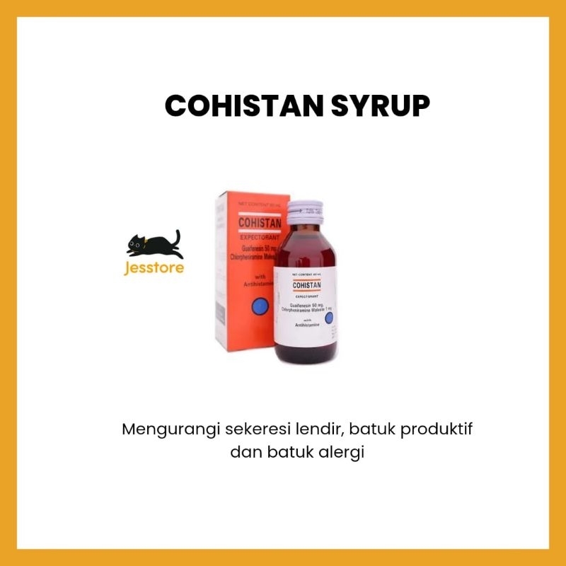 COHISTAN EXPECTORANT SYRUP