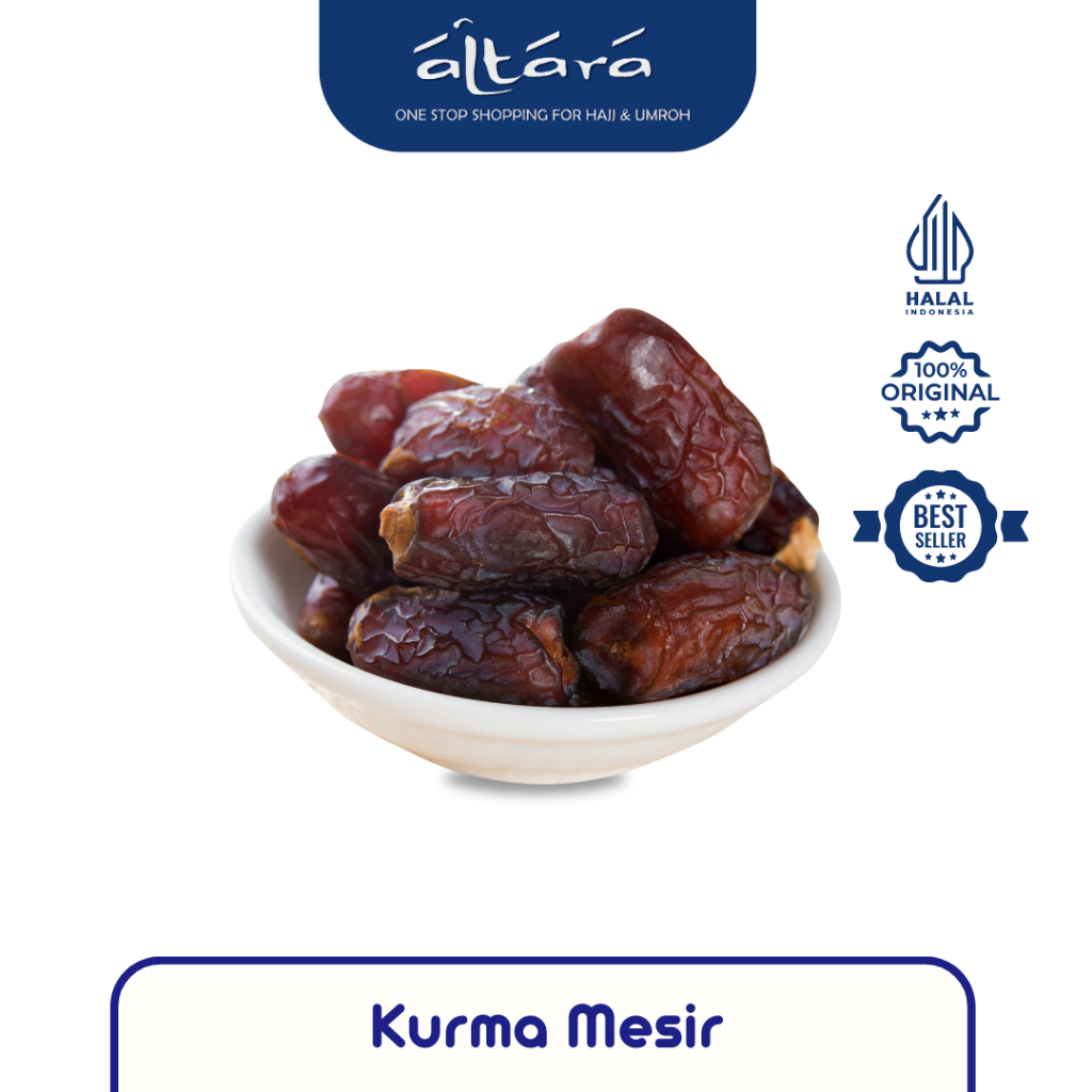 

Altara | Kurma Mesir Kurma Tidak Terlalu Manis 100% Original Asli Mesir