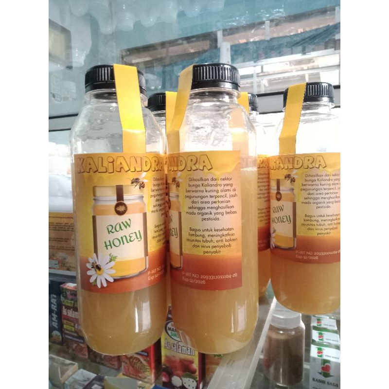 

MADU MURNI KALIANDRA 500 GR DIJAMIN KEMURNIANNYA 100% ADA HASIL UJI LABORATORIUM