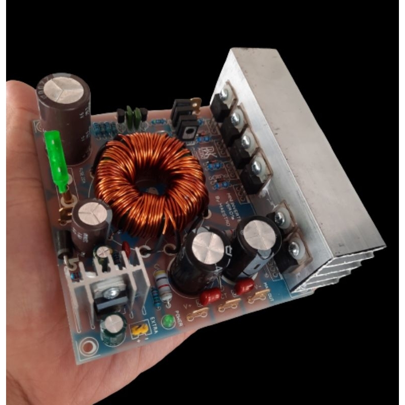 [New] inverter Dc to Dc 12v to 55v ct Dc exstra 12v Dc bias power clas D