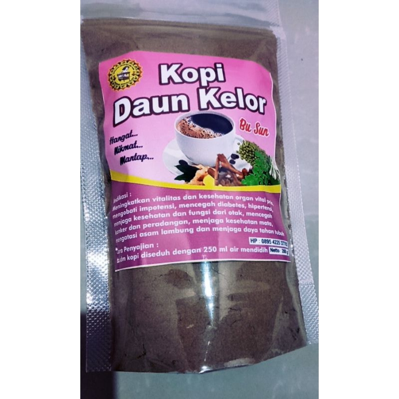 

Kopi daun kelor