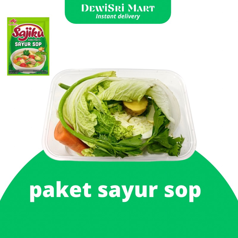 

Paket Sayur Sop + Sajiku/racik Sayur Sop / Sup - Dewi Sri Mart