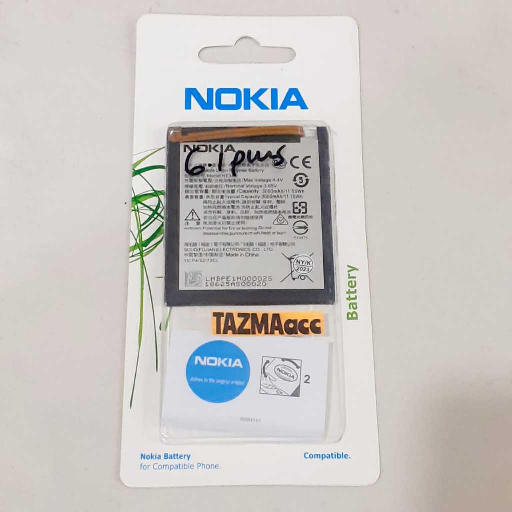 Baterai Nokia 6.1 Plus HE342 Battre Battery Batterai Nokia 6.1+ HE342