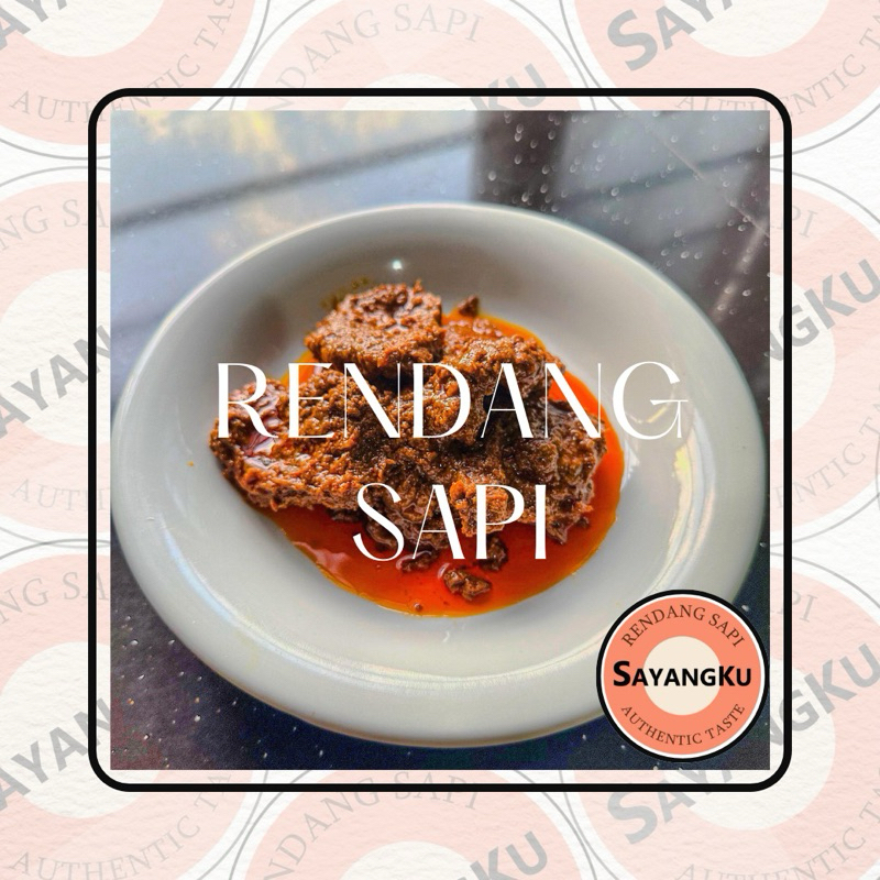 

Rendang Sapi Sayangku (Frozen Food)