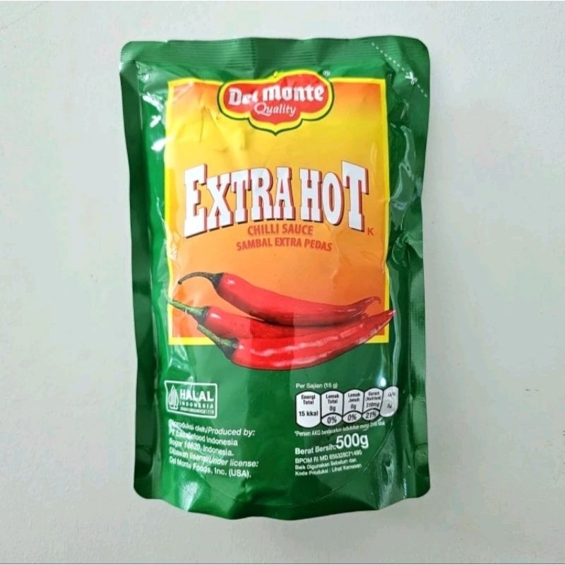

Delmonte Sambal Extra Hot 500gr