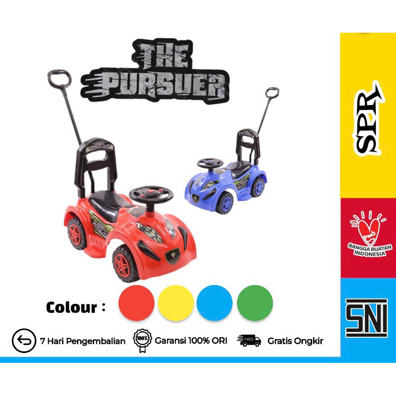 MAINAN ANAK/MOBIL DORONG YOTTA SANG PENGEJAR/MOBIL MAINAN DORONG SPR