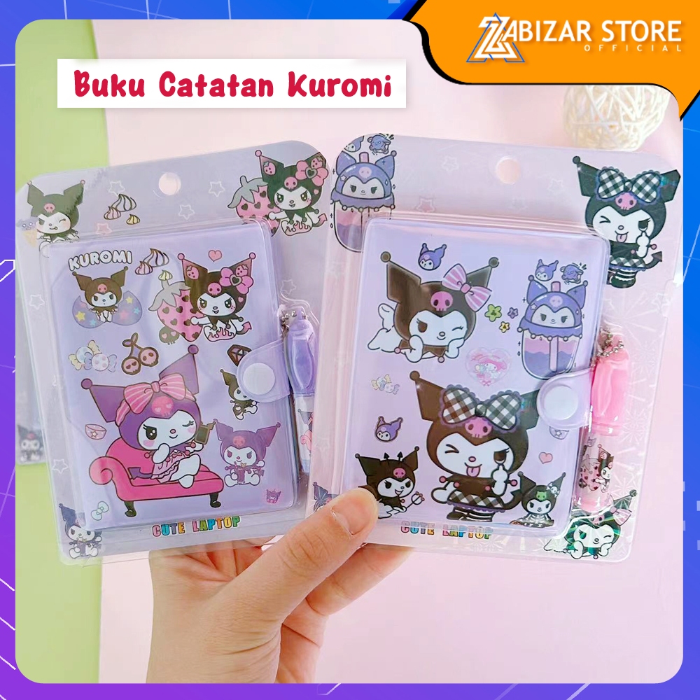

Buku Catatan Diary Anak Kuromi Kartun Super Lucu Dengan Pulpen Viral