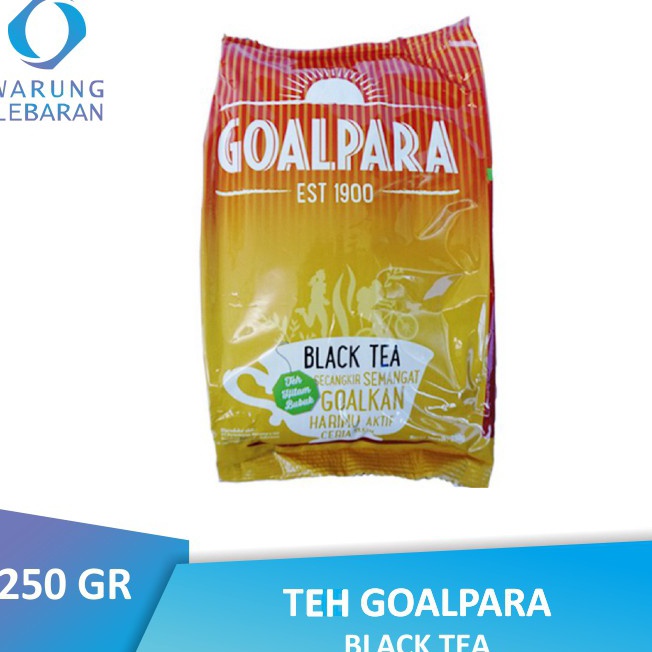 

Sale Teh Goalpara Hitam Seduh 25 gr H43