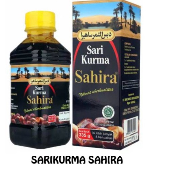 

Ready sarikurma Sahira sari kurma terbaik 335gr I86