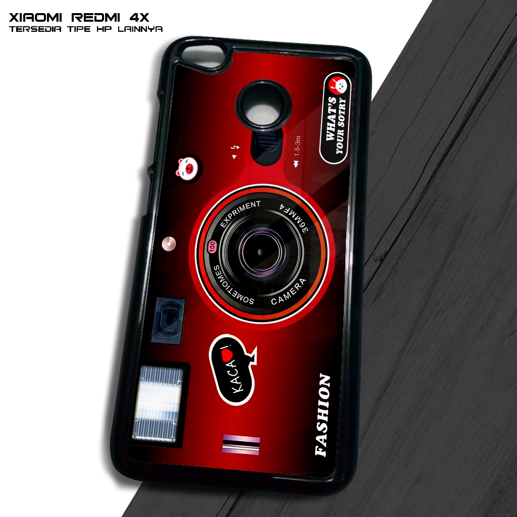 Case Xiaomi Redmi 4X - Casing Redmi 4X - ( CAMERA) - Case 2D Glossy - Case Hp - Casing Hp - Softcase