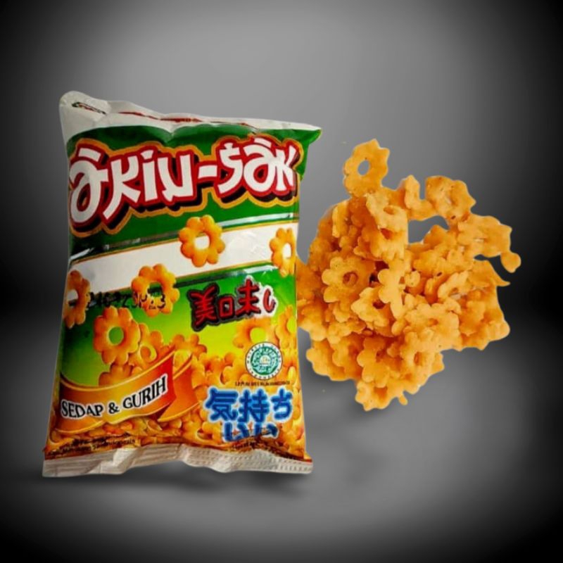 

Kerupuk Snack Akiu San isi 20 pcs @10 gr