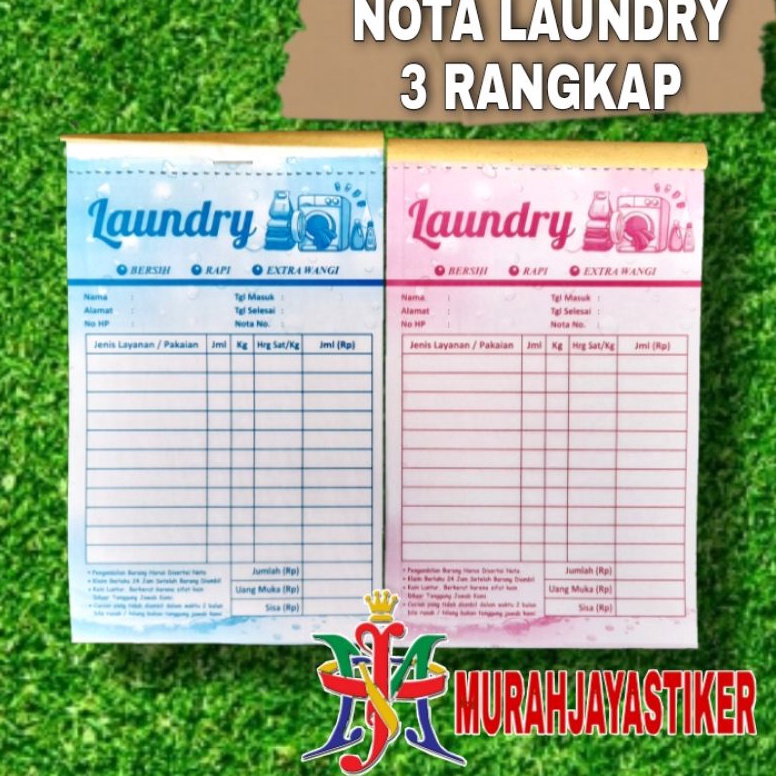 

Best seller NOTA LAUNDRY 3 RANGKAP NOTA LAUNDRY 3 PLY NOTA LAUNDRY RANGKAP 3 YC9