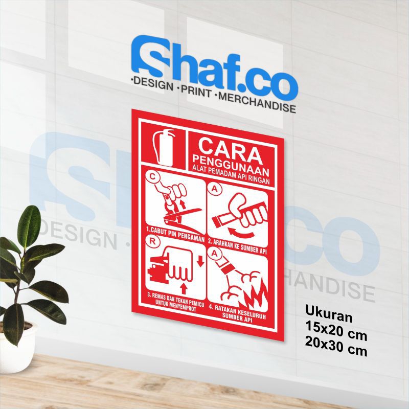 

STIKER CARA PENGGUNAAN APAR KEREN