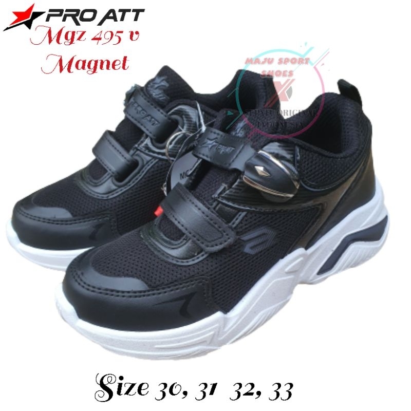 Cuci Gudang  Pro Att Mgz 495 V Magnet / Pro Att Mgg 420 421 Magnet Macan - Sepatu Sekolah Anak