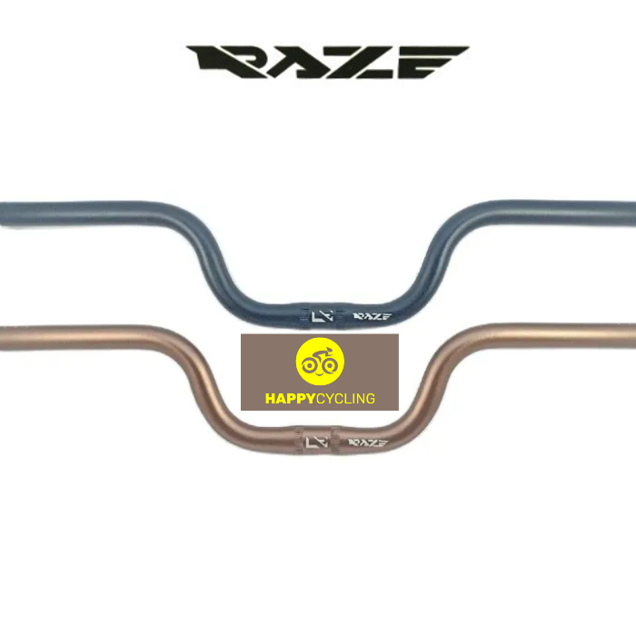 Handlebar Stang Sepeda Lipat Raze 90 Rise Happy Cycling