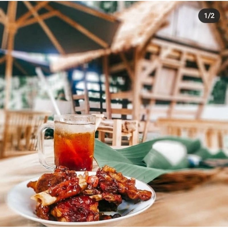 

Tengkleng iga rusuk + sumsum kambing 350 gram