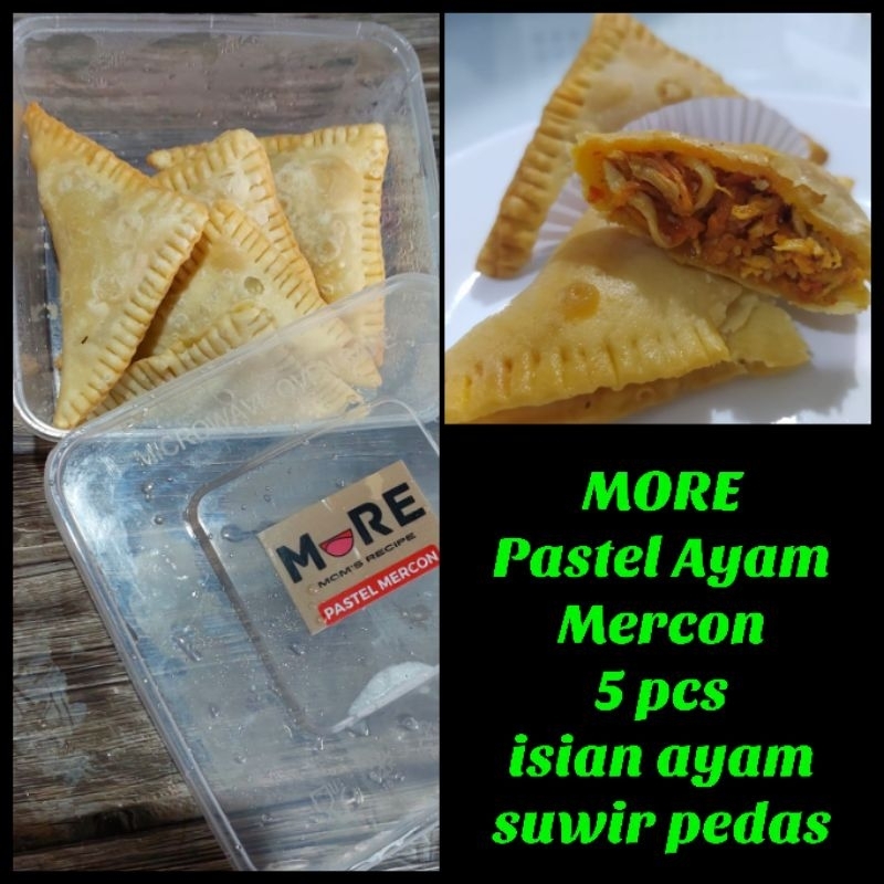 

MORE Pastel Ayam Mercon Pedas 5pcs Frozen