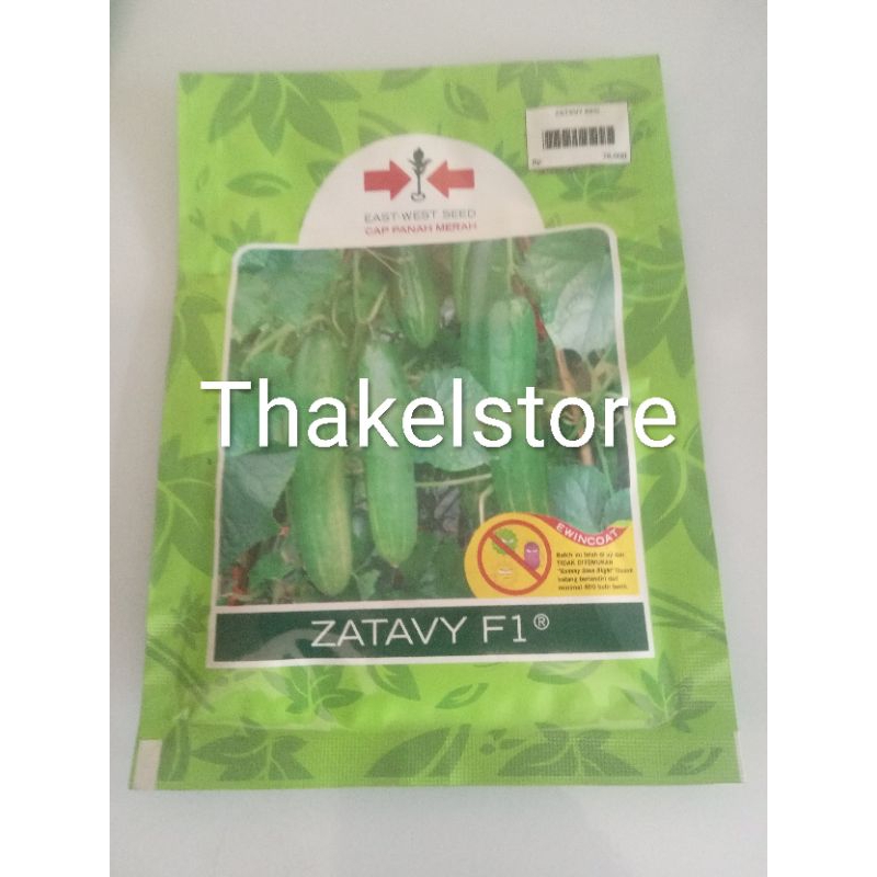 benih timun hibrida zatavy f1 150 butir cap panah merah
